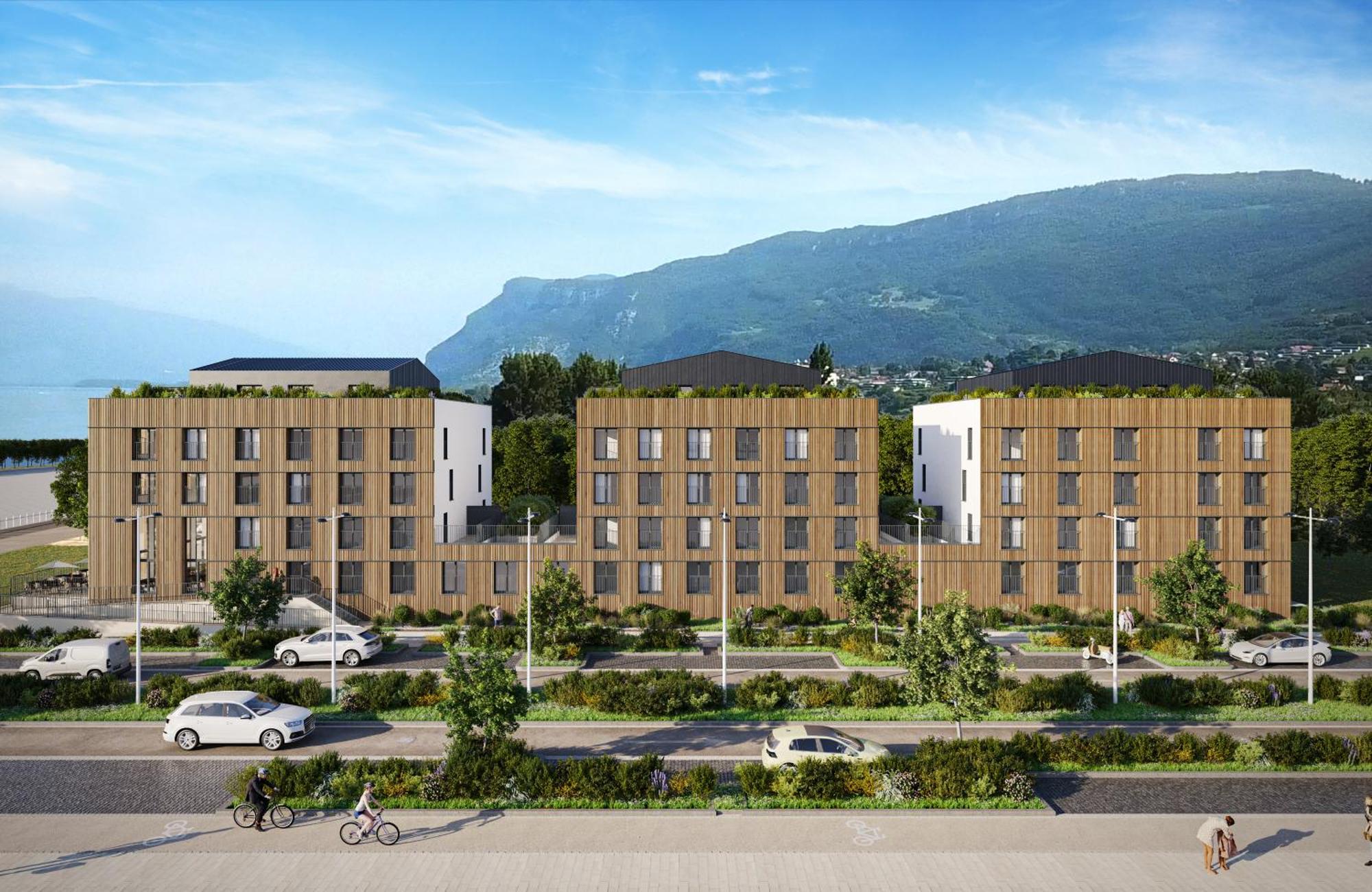 Kosy Appart'Hotels - Residence Du Lac Aix-les-Bains Exteriör bild