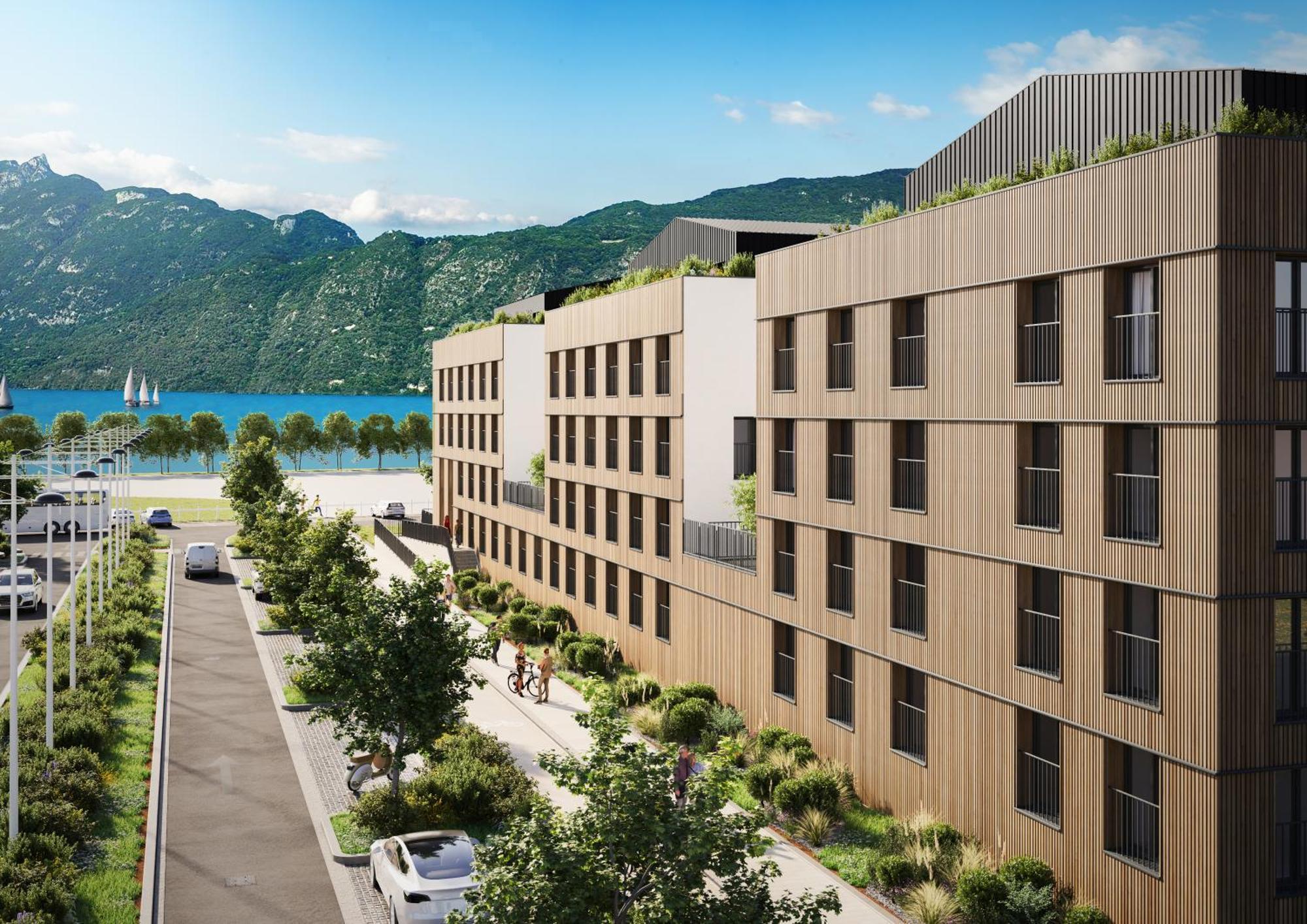 Kosy Appart'Hotels - Residence Du Lac Aix-les-Bains Exteriör bild